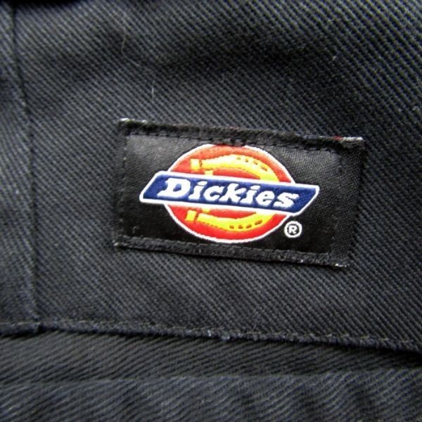 ビッグサイズ W46 L30 メキシコ製 ディッキーズ Dickies 874 ワーク チノ パンツ チノパン ブラック 古着 2D1299_画像3