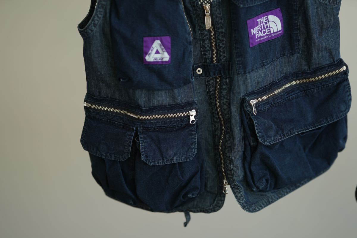 palace skateboards × THE NORTH FACE PURPLE LABEL デニム ベスト パレス ザ ノース フェイス パープル レーベル M ジャケット_画像2