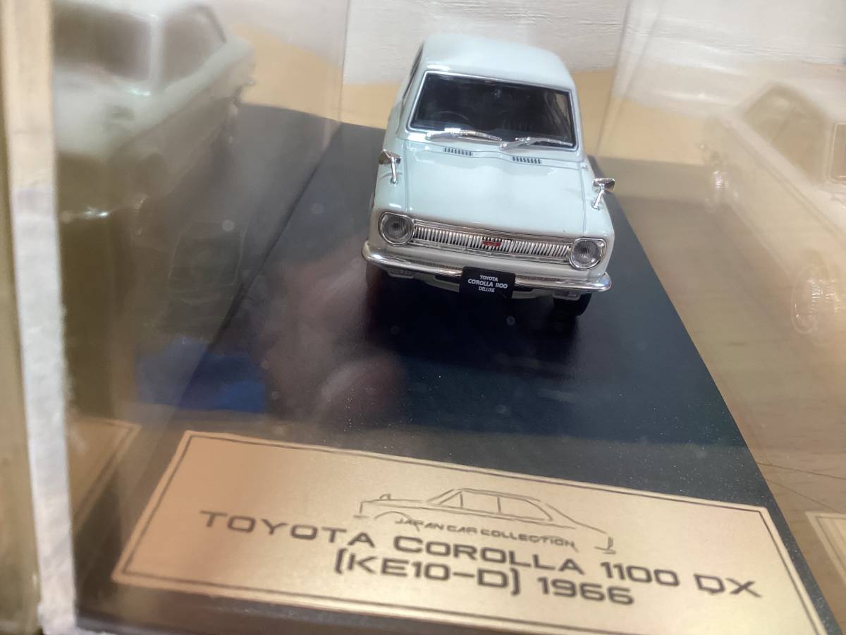 国産名車　プレミアム　コレクション 1/43 トヨタ　カローラ　1100 DX 1966　 定形外510円　_画像3