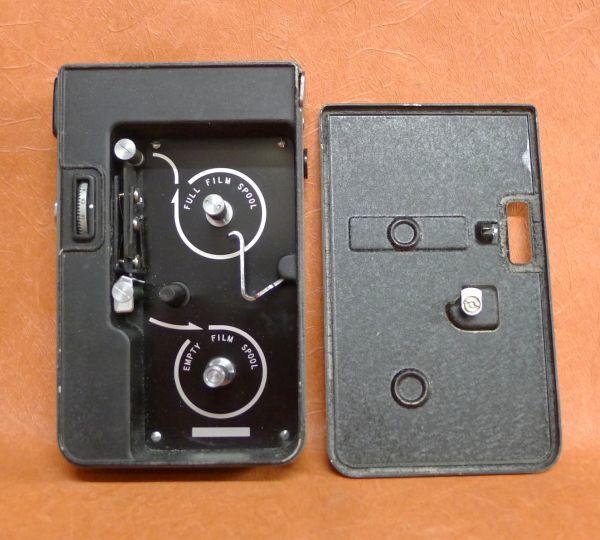 l380 ジャンク RICOH MITF 88E フィルムカメラ ビンテージ 腐食有り サイズ：約 幅8.5×高さ13.5×奥行3.5ｃｍ /60_画像7