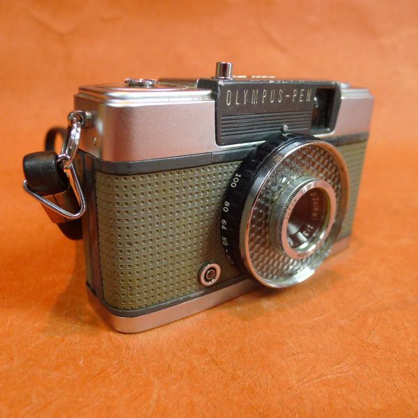 l032 フィルムカメラ2点 OLYMPUS-PEN-EE /Canon canonet/ジャンク/60の画像3
