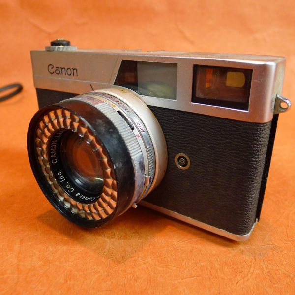 l032 フィルムカメラ2点 OLYMPUS-PEN-EE /Canon canonet/ジャンク/60の画像7