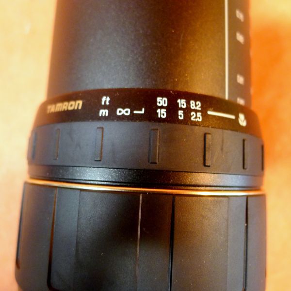 l314 TAMRON AF ASPHERICAL LD 28-300 1:3.5-6.3 lens . cloudiness . dust equipped size : calibre approximately 7.2cm height approximately 18.5cm/60
