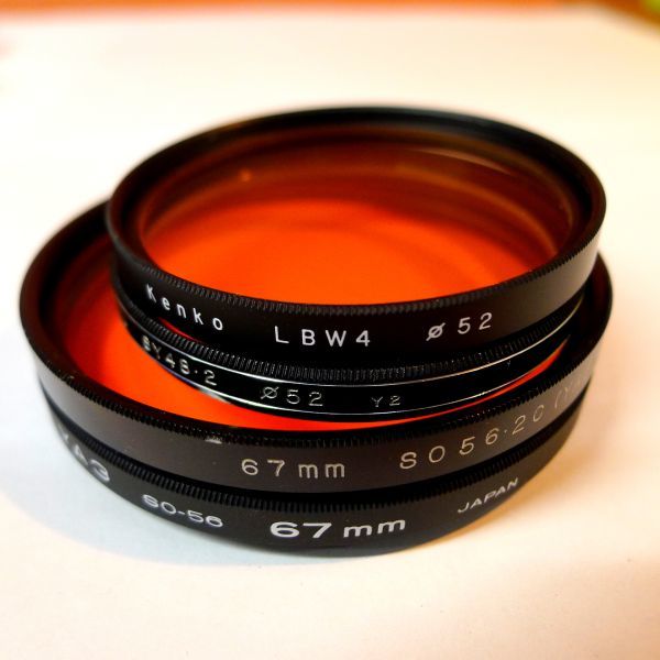 l419 Kenko カラーフィルター ケース付 18点まとめて 52mm、55mm、67mm 等/60_画像6