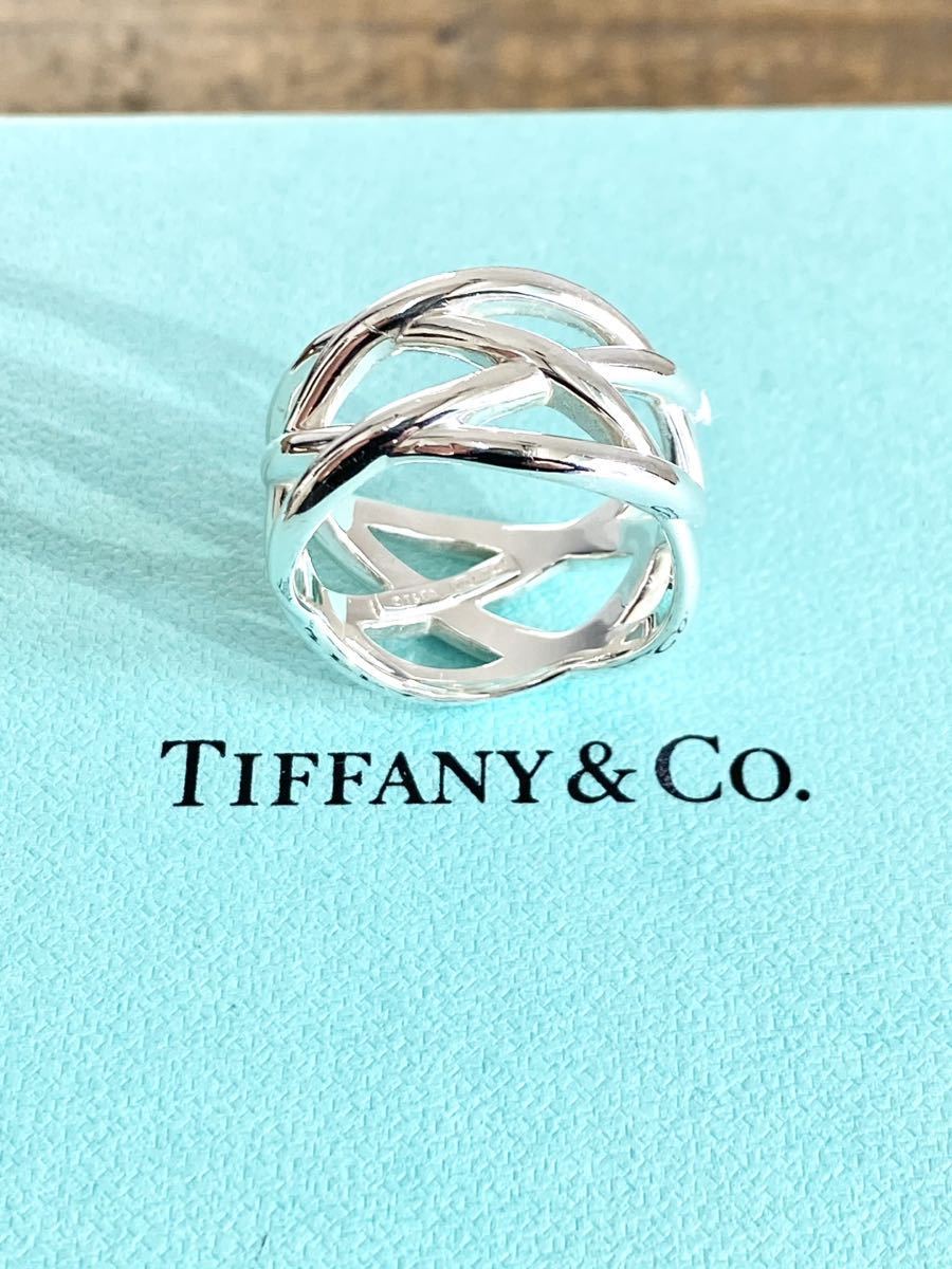 超希少美品 18号 鏡面磨き仕上げ TIFFANY ティファニー 超希少美品 18号 鏡面磨き仕上げ TIFFANY ティファニー