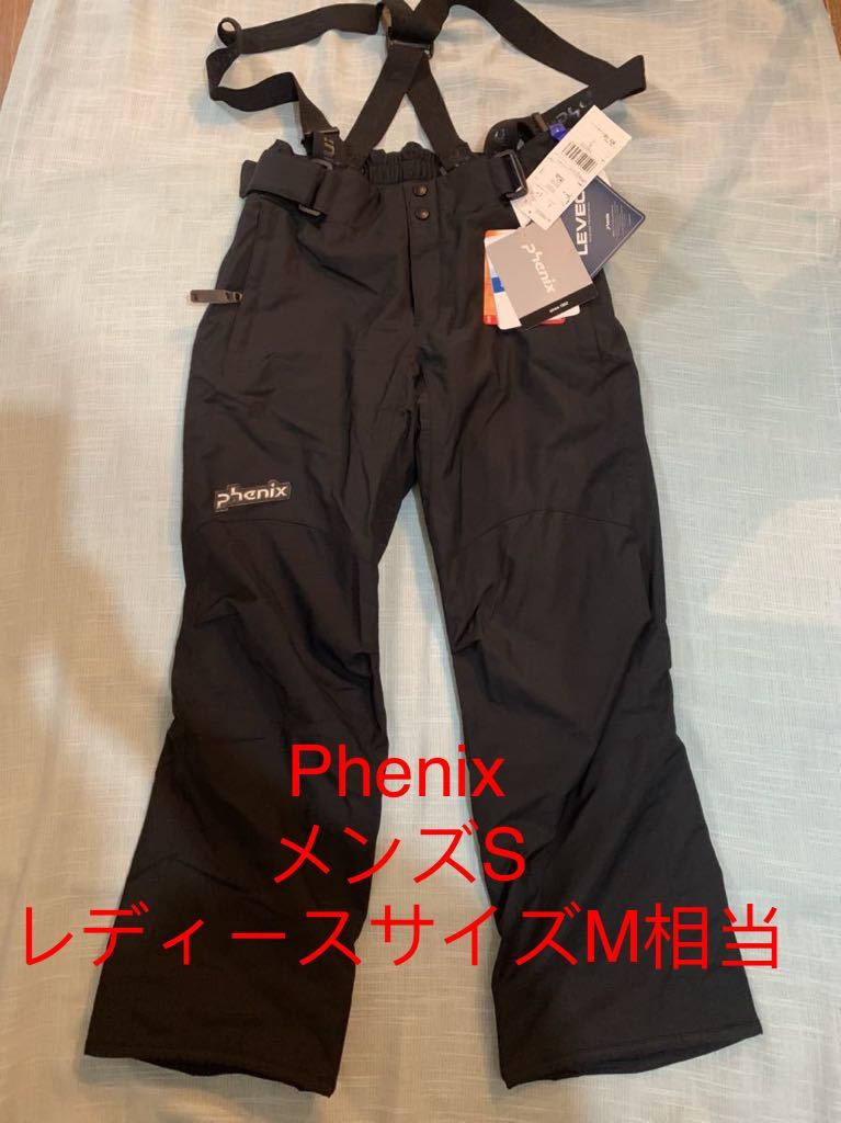 新品未使用　Phenix スノボウェア　スキー　パンツ　黑　メンズサイズS_画像1