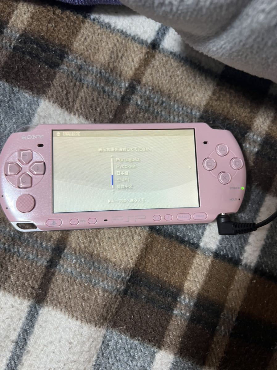 新品未使用　SONYソニー PSP-3000 AKB48 限定モデル ピンク _画像7
