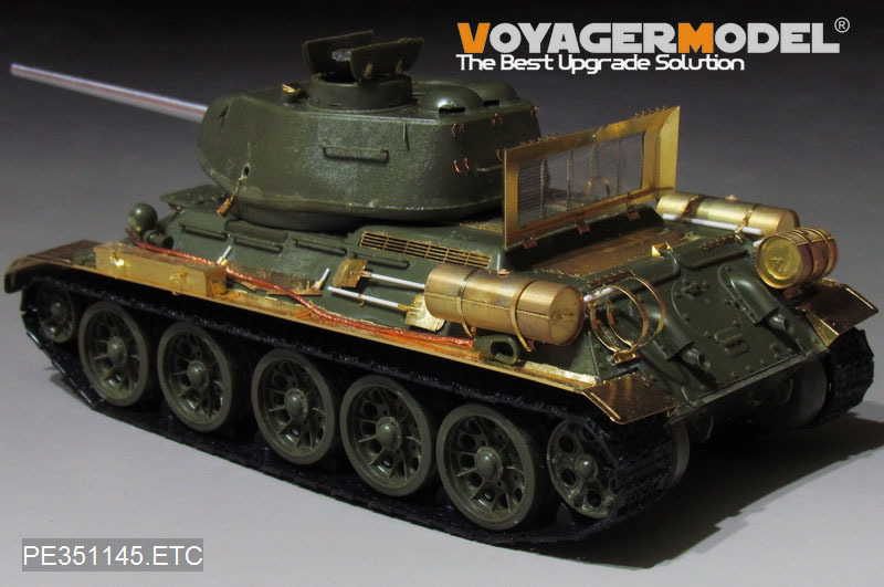 ボイジャーモデル PE351145 WWII ロシア T-34/85 フェンダー(ZVEZDA 3687用)_画像4