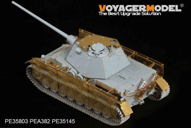 ボイジャーモデル PE35803 1/35 WWIIドイツ IV号戦車 シュマールトゥルム砲塔搭載型 エッチングセット(ドラゴン6824用)_画像3