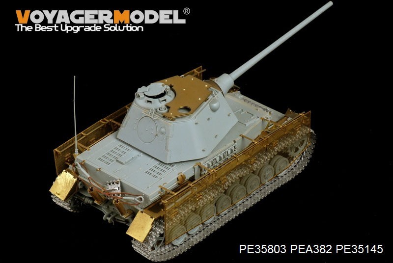 ボイジャーモデル PE35803 1/35 WWIIドイツ IV号戦車 シュマールトゥルム砲塔搭載型 エッチングセット(ドラゴン6824用)_画像4