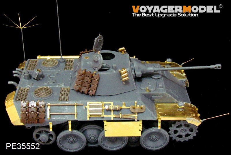 ボイジャーモデル PE35552 1/35 WWIIドイツ VK1602 レオパルド・スモークディスチャージャー(アメージングホビー35A004 )_画像8