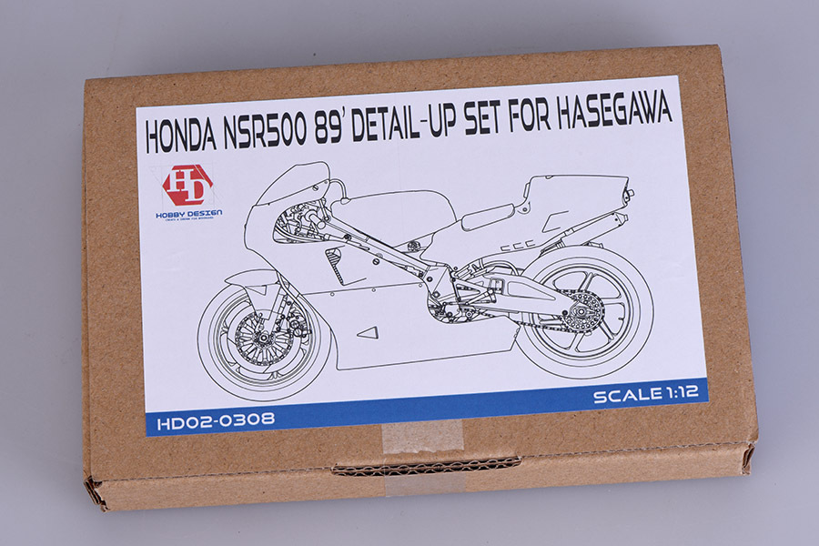 ホビーデザイン HD02-0308 1/12 ホンダ NSR500 1989 WGP500 チャンピオン ディティールアップセット (ハセガワ用)の画像1