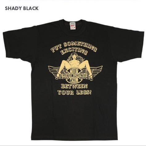 フリーホイーラーズ　ショートスリーブプリントTシャツ　テンプテーション　2325009 shady black 44 XL