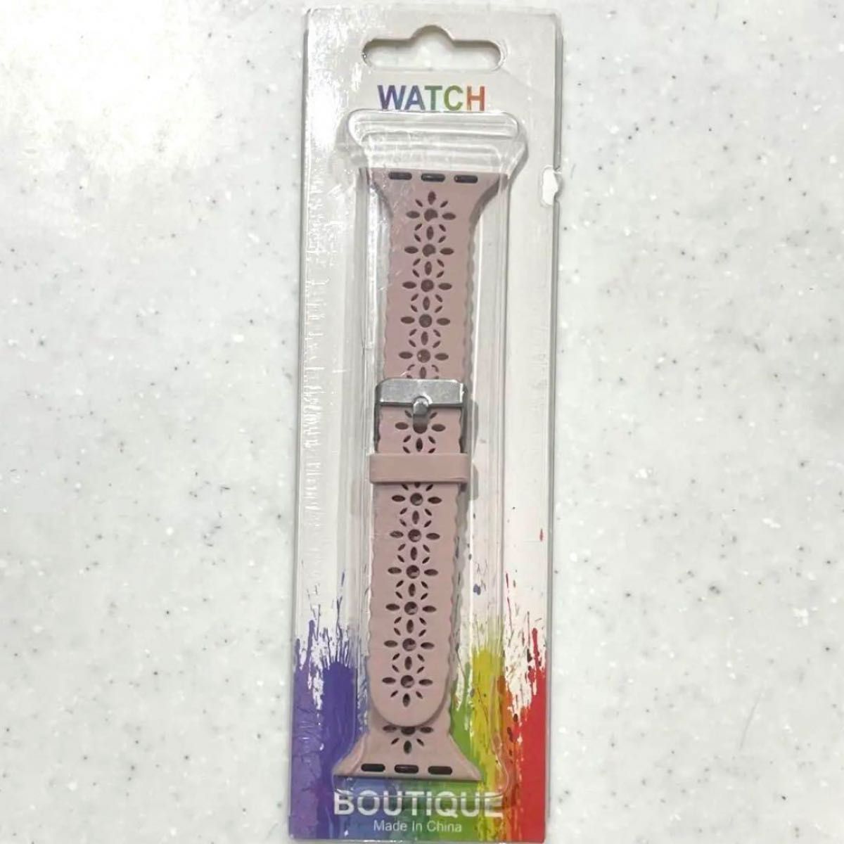 Apple Watch バンド コンパチブル ベル 42/44/45mm 花ベルト 時計ベルト バンド ラバーストラップ