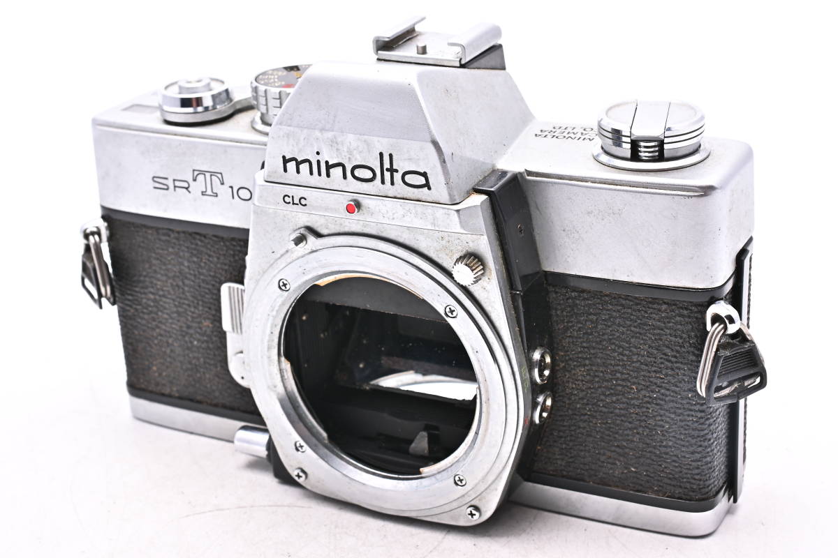 IN3-2074 MINOLTA ミノルタ SRT101 MC ROKKOR-PF 58mm f/1.4 一眼レフフィルムカメラ マニュアルフォーカス_画像2