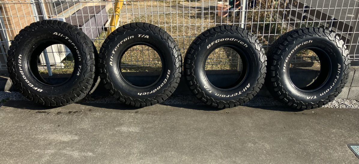 BFGoodrich 265/75r16 中古4本セット_画像1