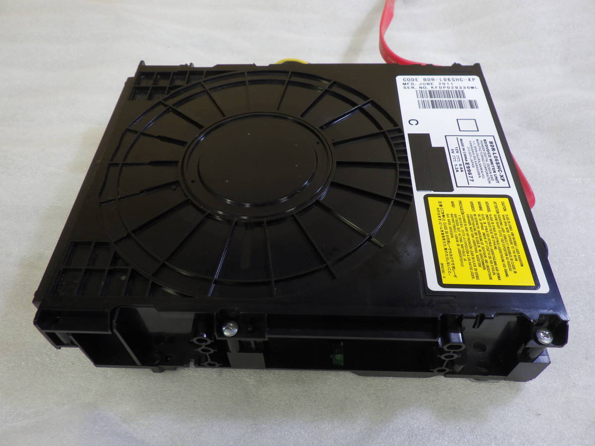 BDR-L06SH-XP SHARP ブルーレイドライブ 交換 Blu-rayレコーダー ネジ・ケーブル付き 動作品保証#MH00237_画像4