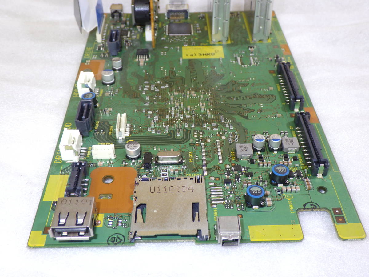Panasonic DMR-BZT701 ブルーレイレコーダー から取外した VEP79281 HDMI/LAN/チューナーマザーボー 動作品保証#MH00354_画像3