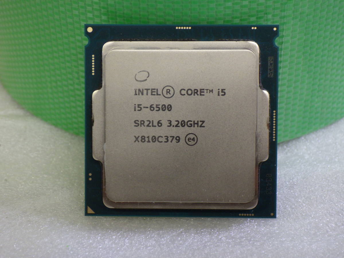 CPU Intel Core i5 6500(第6世代) 3.20GHz/Max3.60GHz 動作品保証#MH178_画像1