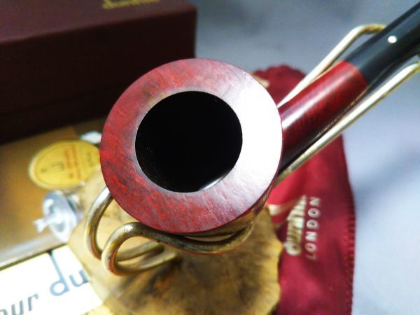 安値スタート！　オールド　未使用　DUNHILL BRUYERE ダンヒル　②A 902F/T　MAIDE IN ENGLAND12 70年代　箱・布袋・小冊子つき_画像6