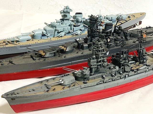 ◎プラモデル 完成品 戦艦 3艦セット◎_画像2