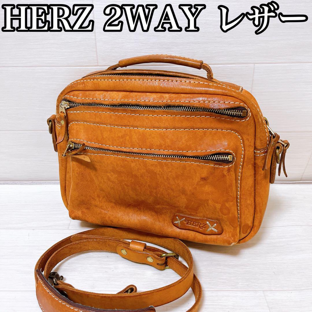 [ multifunction *2way]HERZ hell tsu Star re shoulder bag tote bag 