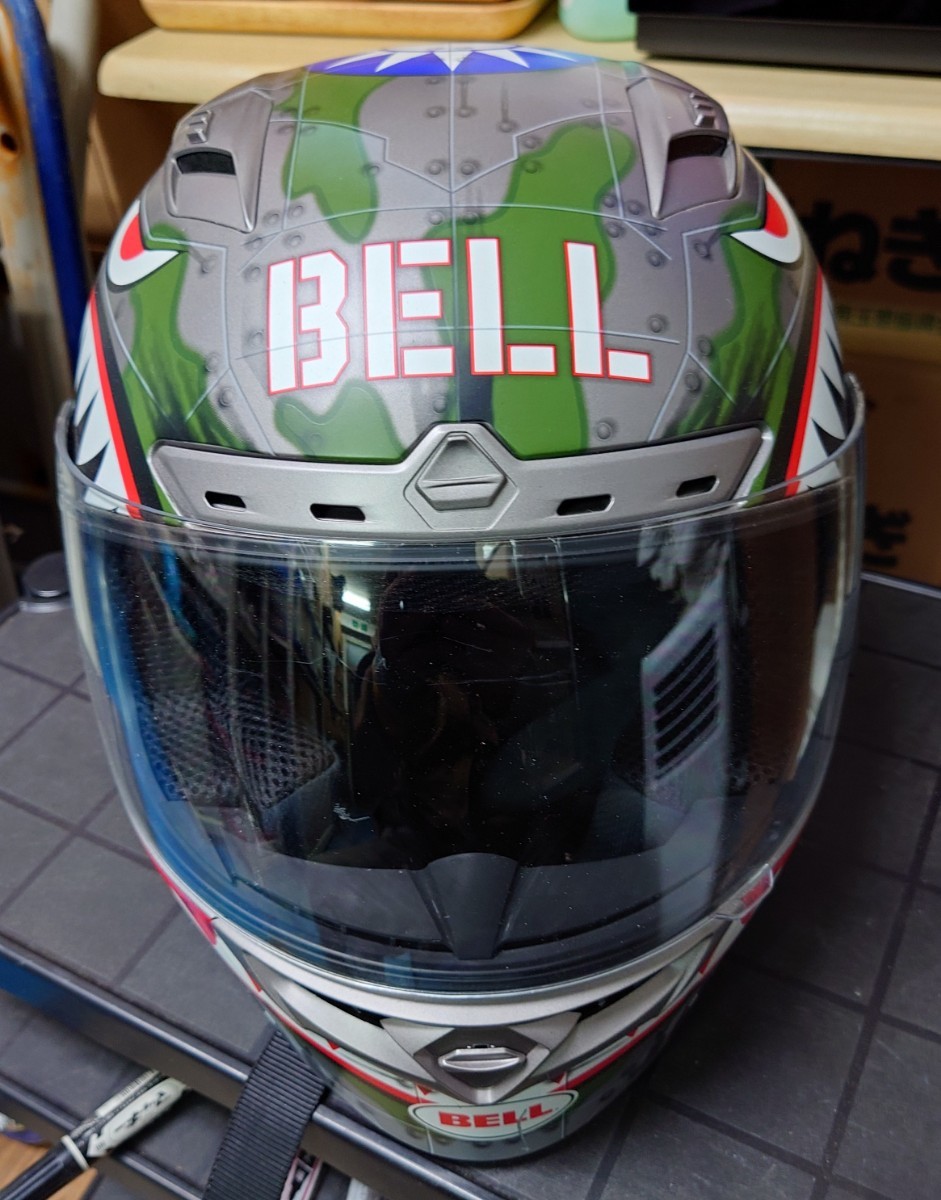 Bell フライングタイガー　Lサイズ フルフェイスヘルメット