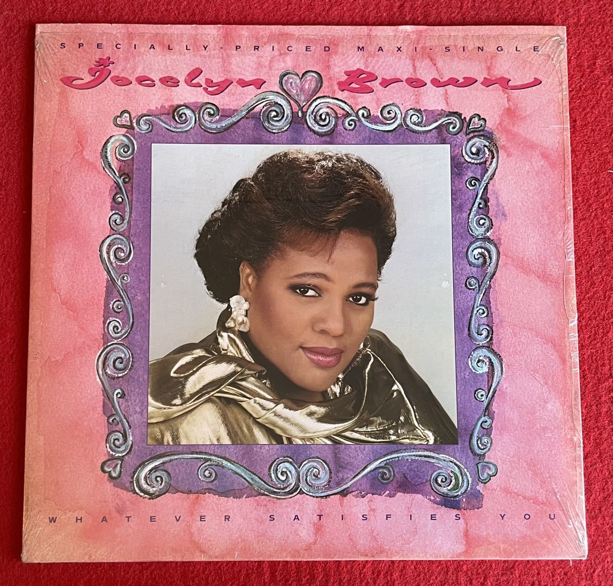 Jocelyn Brown / Caught In The Act ( Extended Dance Mix ) とWhatever Satisfies You 12inch盤 その他にもプロモーション盤 多数出品。_画像1