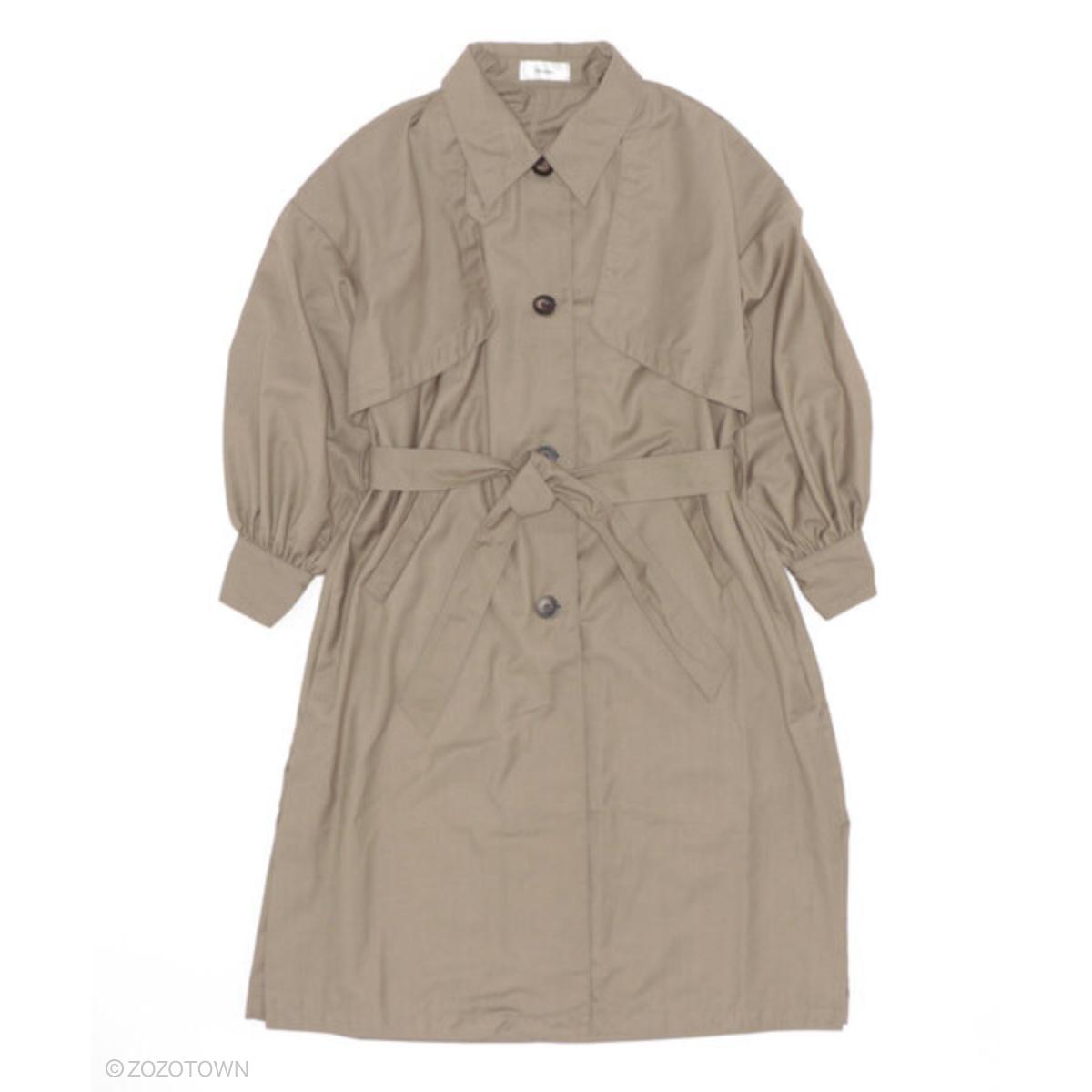 【関税込み】A.P.C. ネイビー Gaspard Mac トレンチコート sp A.P.C.(アーペーセー) トレンチコート(レディース) - 海外