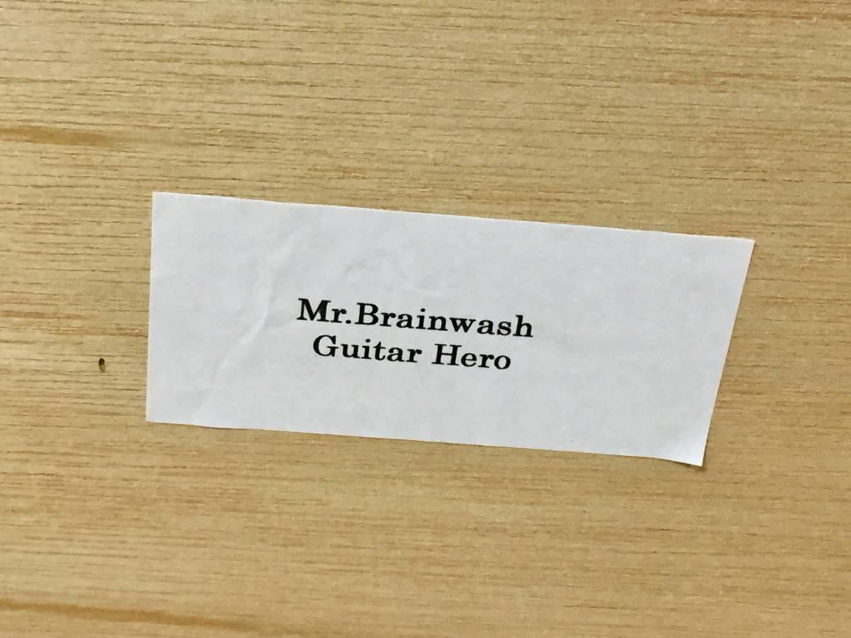☆ミスター ブレインウォッシュ Mr.Brainwash 『Guitar Hero』　Jimi Hendrixジミー ヘンドリックス ※直接引取り限定品/大型品につき_画像8