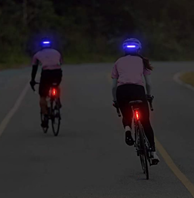 自転車 用 テールランプ テールライト USB 充電式 明るい 警告灯 バックライト 充電 事故防止 高輝度 防水 安全 テール リアライト_画像5