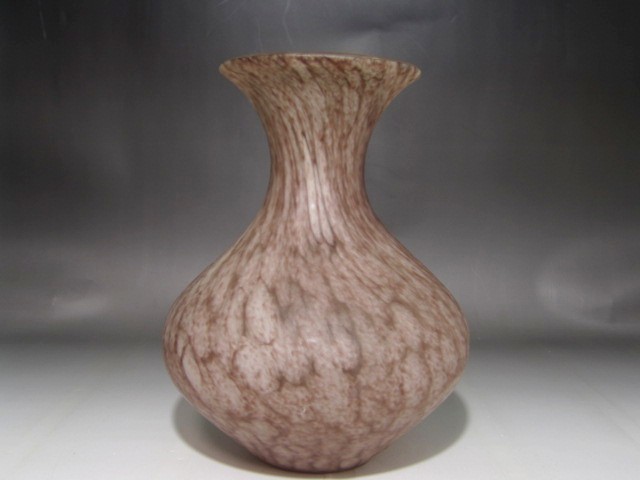 藤田喬平　手吹ガラス花瓶　美しい作品 s747_画像4