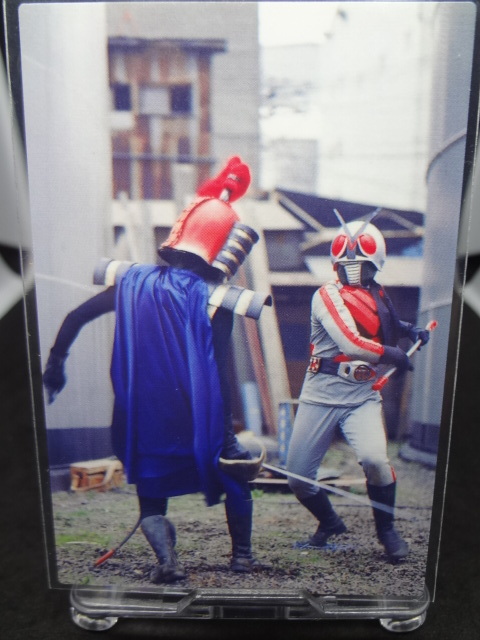 仮面ライダーX vs ヨロイ騎士　仮面ライダートレーディングカード_画像1