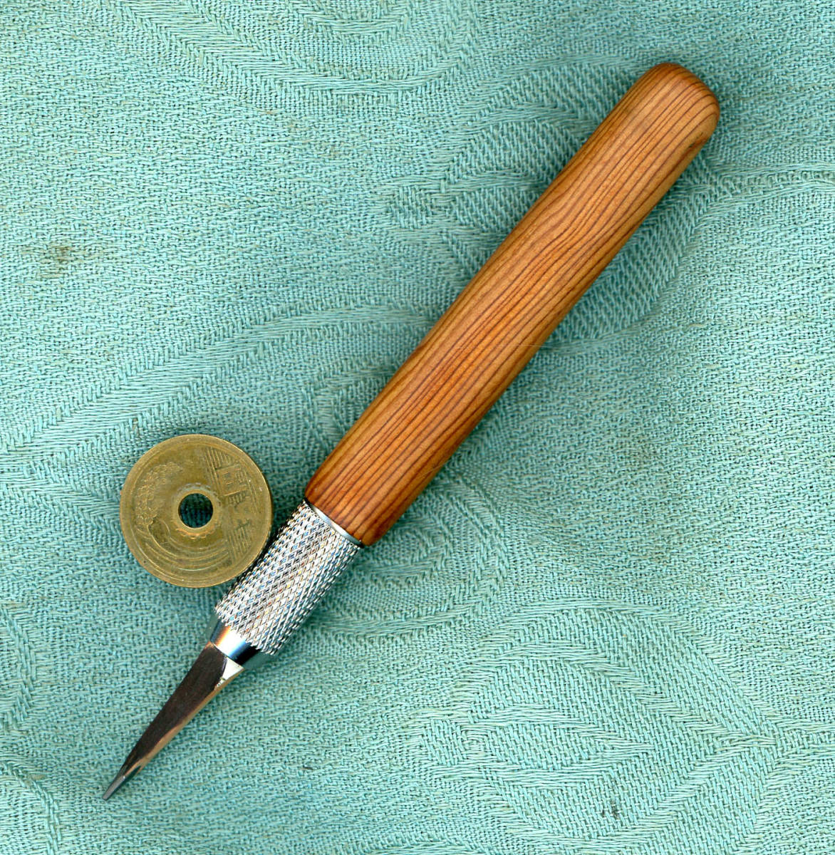 鉛筆ホルダー貴重な屋久杉の補助軸 , 鉛筆キャップ, ペンシルホルダーE1_画像4