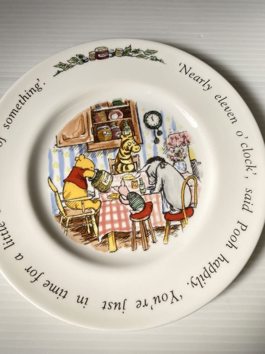  bear. Pooh Classic Royal Doulton RoyalDoulton plate 2 pieces set 