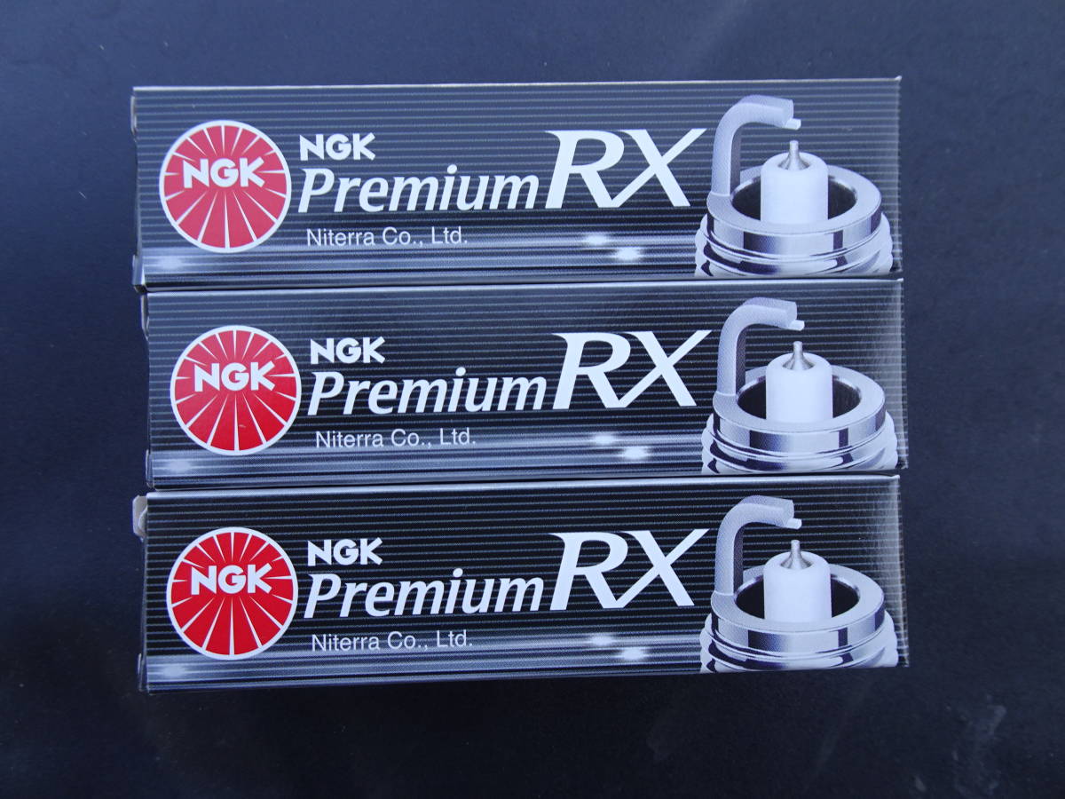 NGK　PREMIUM RX　LKR6ARX-P　スパークプラグ　3本　LA100S　LA600S　LA650S　MA15・26・27・36・37・46・47S　（2）_画像1