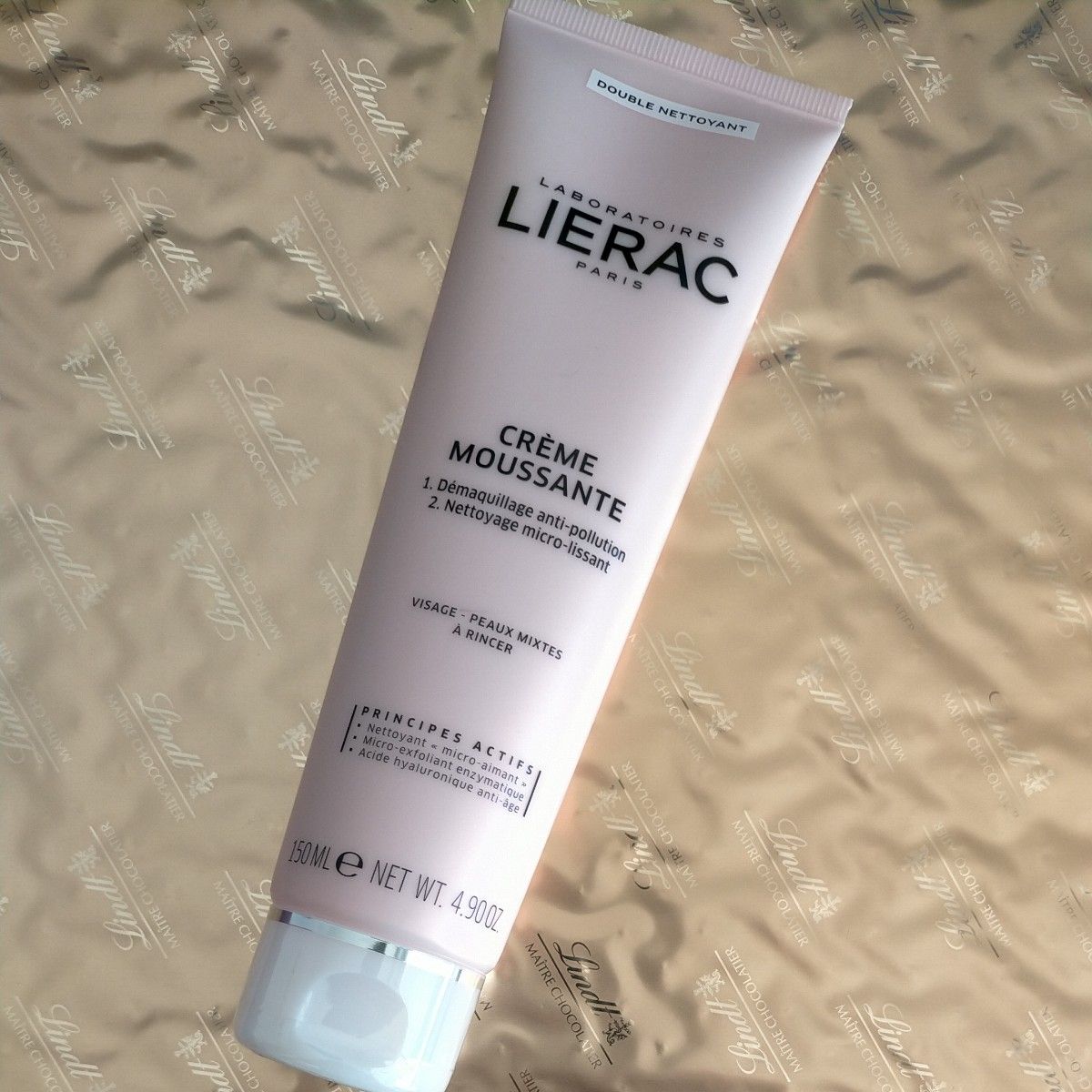 フランス製 LIERAC メイク落とし 洗顔フォーム 泡立て 洗い流す ダブルクレンジング 洗顔料 リーラック 老化防止