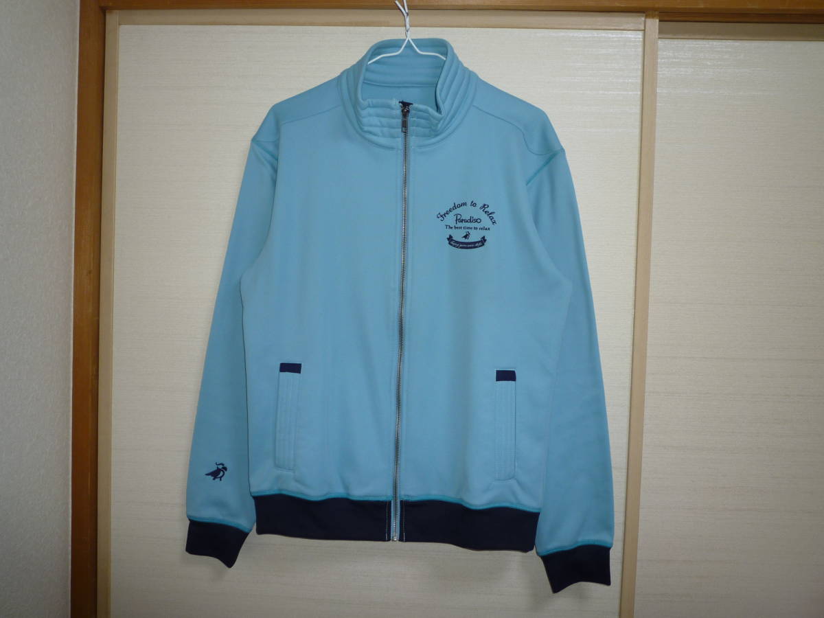 豪華で新しい パラディーゾ Paradiso 裏起毛ジャージジャケット Mサイズ パラディーゾ