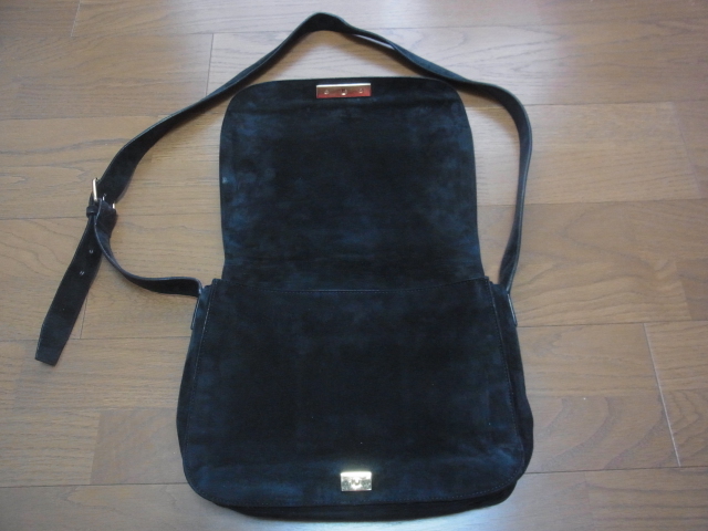 MARNI マルニ ショルダーバッグ スウェード ブラック USED_画像3