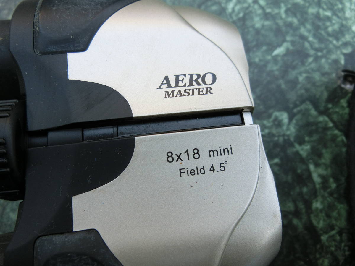 【1円～】双眼鏡 AERO MASTER 8×18 mini ゴールド 中古品 使用品_画像2