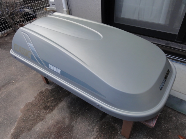 THULE ルーフボックス Classic 中古 ルーフBOX 小型 軽自動車 S660 ジェットバック ルーフキャリア_画像9