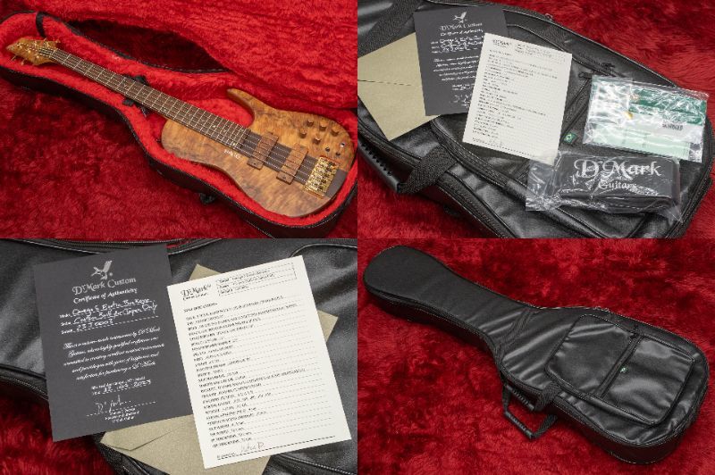 【new】D'Mark Guitars / OMEGA 5 Exotic Buckeye MASTER SERIES #23J0003 4.22kg【GIB横浜】_画像8