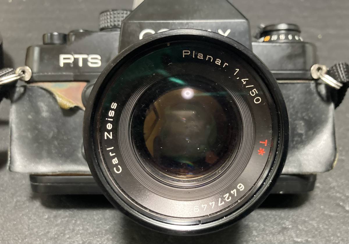 コンタックス CONTAX RTS フィルムカメラ 稼働品　＋　CONTAX Carl Zeiss Planar 50mm F1.4_画像2