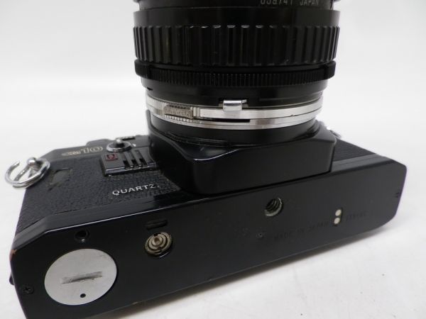 54●a611☆中古品　オリンパス　フィルムカメラ　OM10　ブラック　一眼レフ　マニュアル　シャッターOK　OLYMPUS　現状渡し_画像9