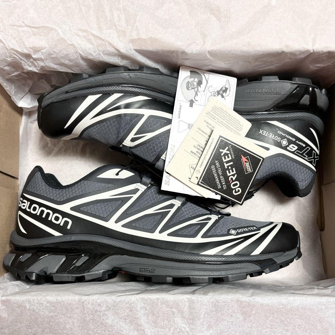 即決 28cm 新品 国内正規品 SALOMON XT-6 GTX GORE-TEX Black 即決 28cm 新品 国内正規品 SALOMON XT-6 GTX GORE-TEX Black