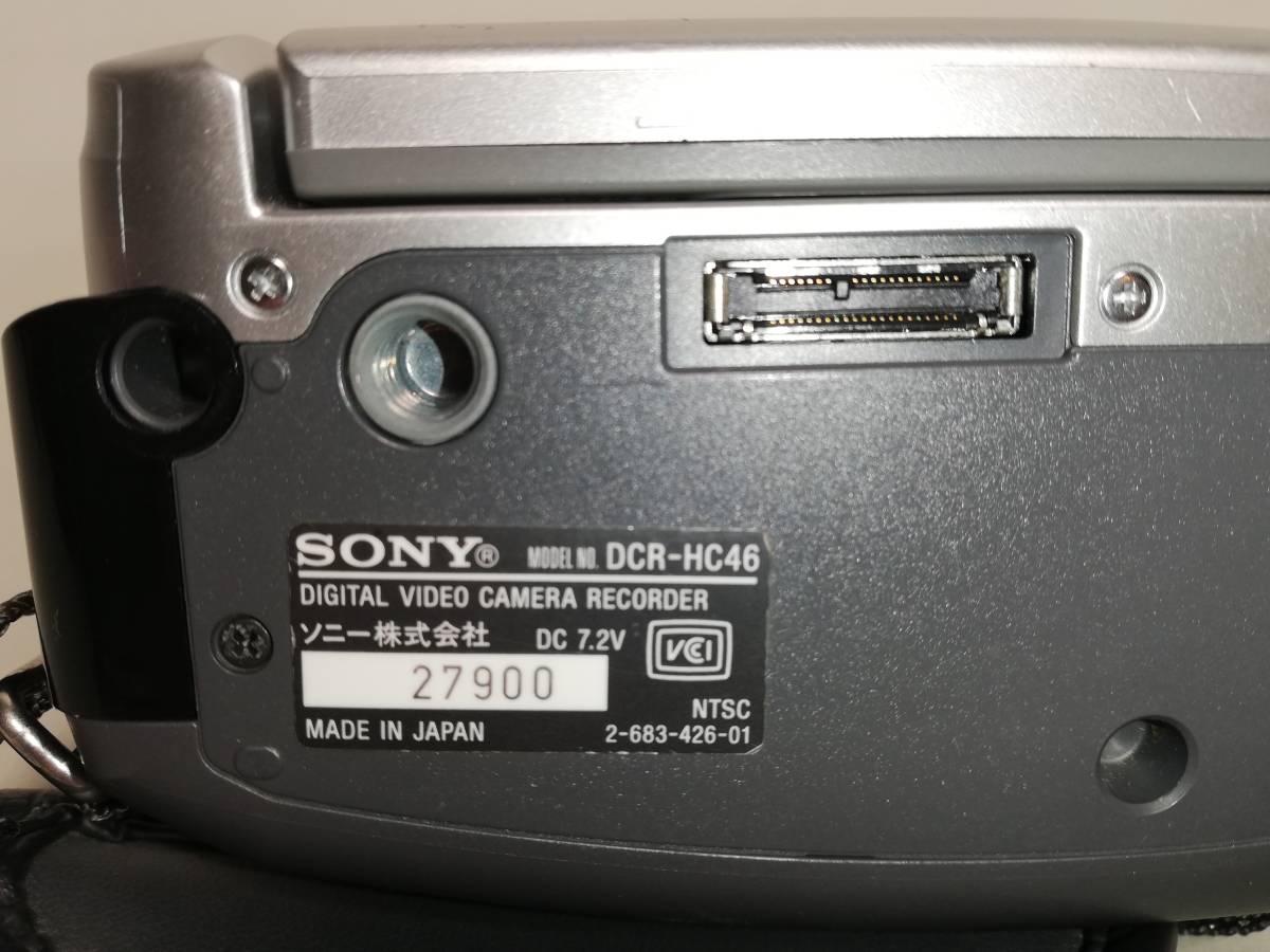 SONY ソニー デジタルビデオカメラ ハンディカム DCR-HC46 SONY ソニー デジタルビデオカメラ ハンディカム DCR-HC46