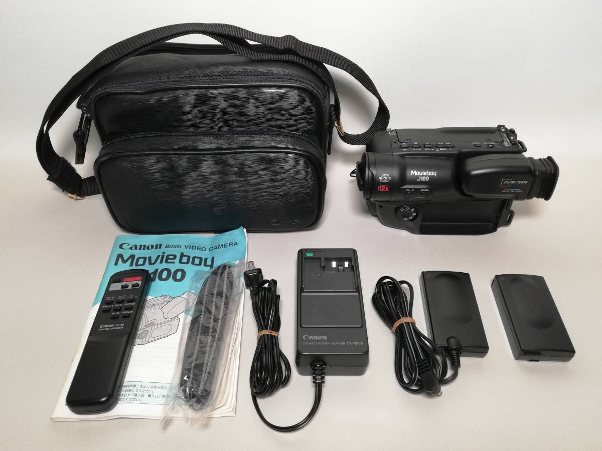 録・再OK】Canon 8mmビデオ カメラ Movie boy MB-J100|Yahoo 録・再OK】Canon 8mmビデオ カメラ Movie boy MB-J100|Yahoo