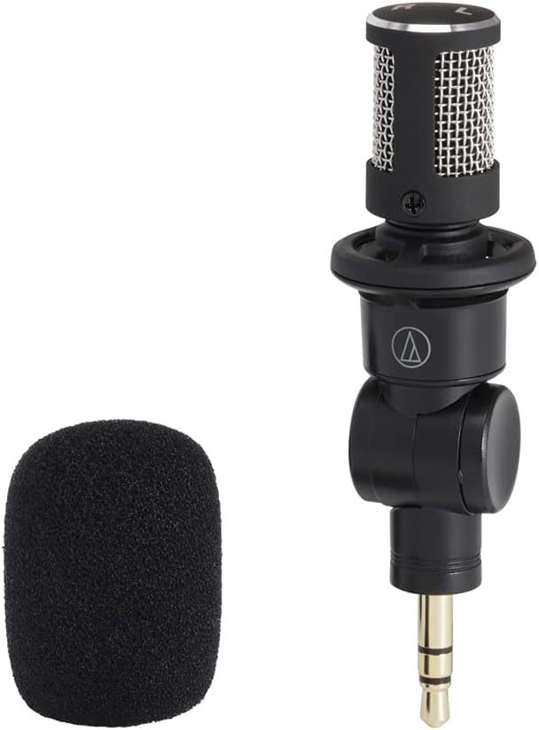  new goods * free shipping * Audio Technica AT9911 stereo microphone free angle .... sound .. sound, external noise reduction metal body 