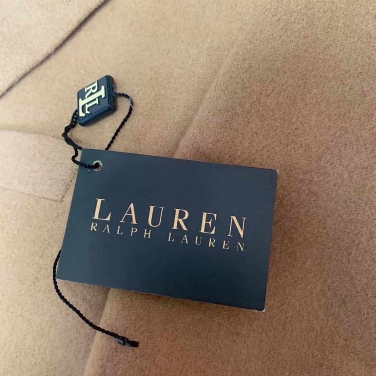 ラルフローレン LAUREN Ralph Lauren メンズ コート キャメルヘア 100%  テーラード ジャケット 茶 タグ
