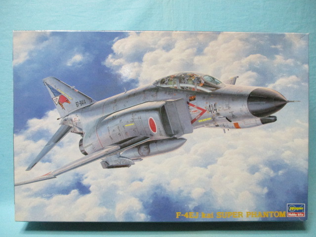 1/48 ハセガワ ワンピースキャノピー入り 航空自衛隊 F-4EJ改 スーパーファントム 未開封/現状品/定形外710円/ゆうパック80_ワンピースキャノピー入り/未開封/現状品